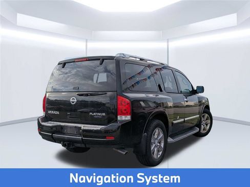 Used 2011 Nissan Armada Platinum w/ 2nd Row Captain Seat Pkg RWD image 3