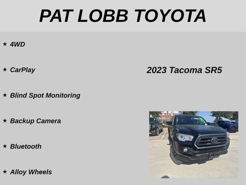 Used 2023 Toyota Tacoma SR5 w/ Technology Package AWD/4WD image 17