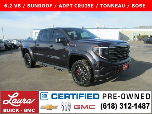 Certified 2022 GMC Sierra 1500 AT4 w/ AT4 Preferred Package image 1