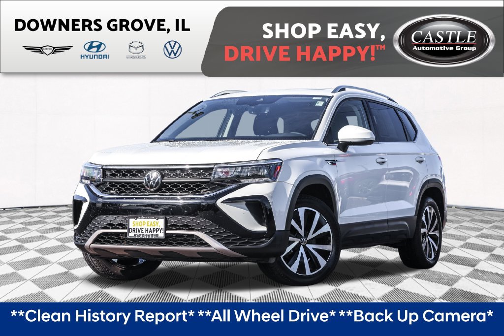 Used 2023 Volkswagen Taos SE w/ Panoramic Sunroof Package AWD/4WD image 1