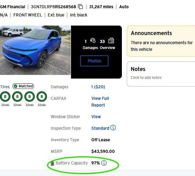 Used 2024 Chevrolet Equinox EV LT w/ LPO, All-Weather Mat Package FWD image 8