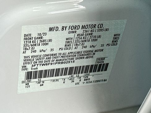 Used 2023 Ford Maverick Lariat w/ Equipment Group 500A Standard image 30