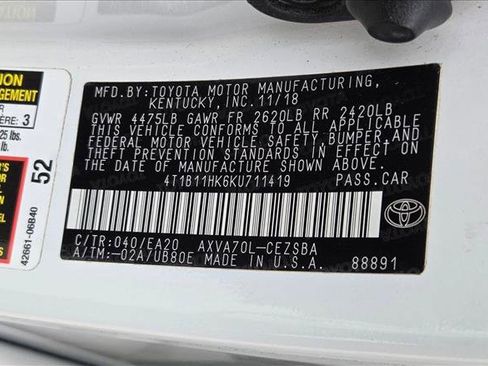 Used 2019 Toyota Camry SE image 23