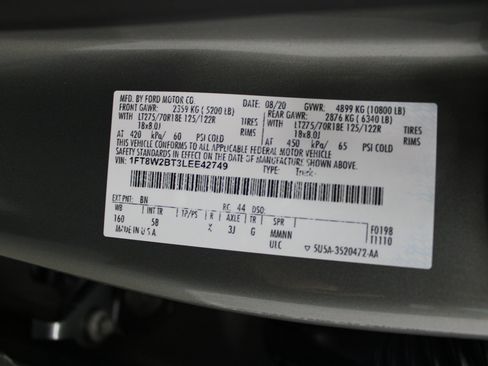 Used 2020 Ford F250 Lariat w/ Lariat Ultimate Package image 47