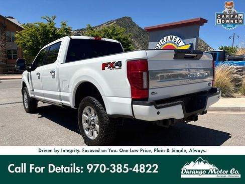 Used 2021 Ford F250 Platinum w/ FX4 Off-Road Package AWD/4WD image 5