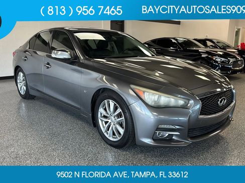 Used 2014 INFINITI Q50 Premium w/ Spare Tire Package RWD image 1