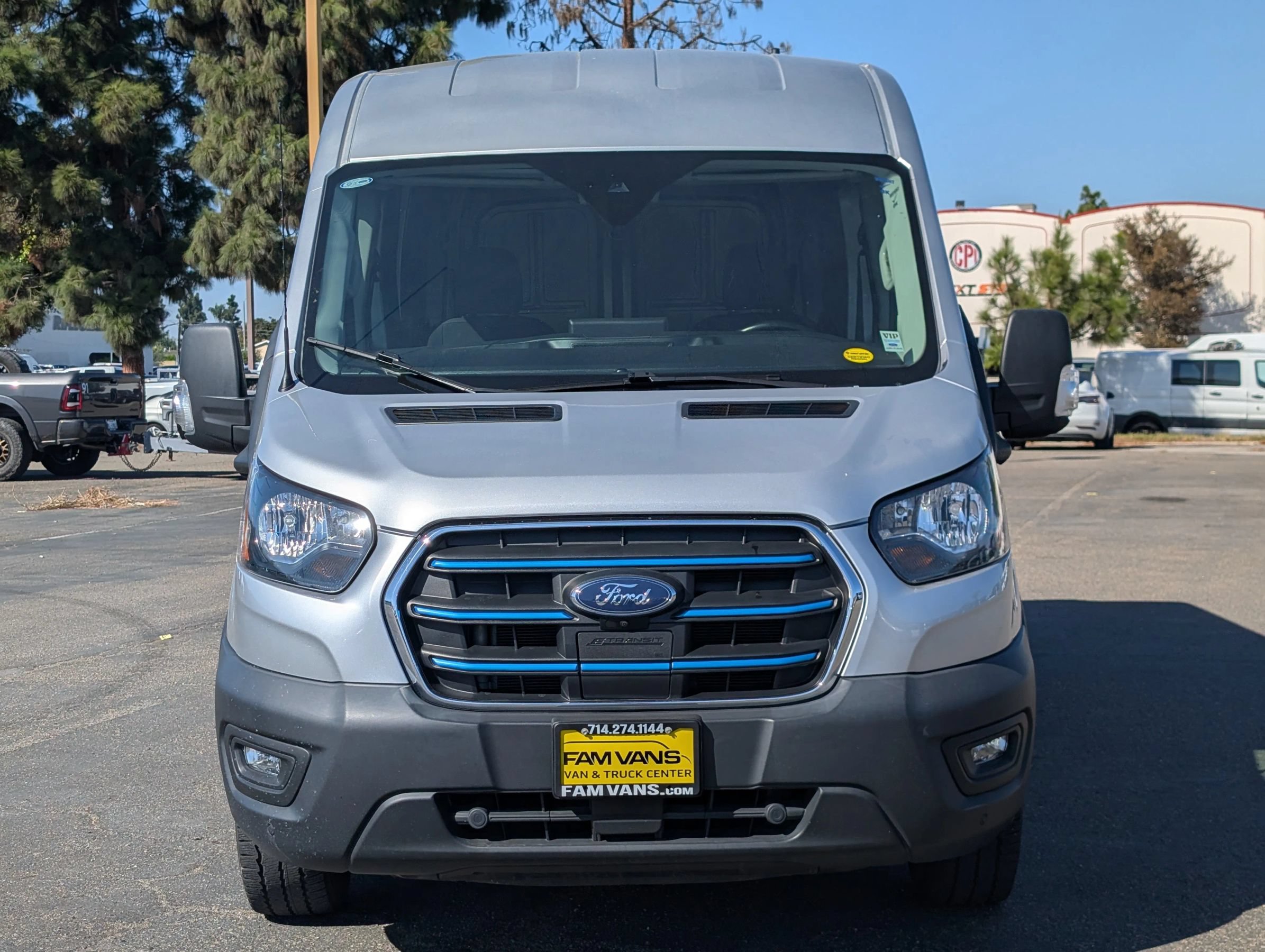 Used 2023 Ford E-Transit Medium Roof w/ Parcel Delivery Package RWD image 2