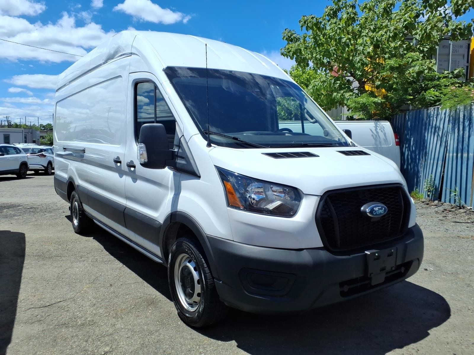 Used 2021 Ford Transit 350 148 High Roof Extended w/ Load Area Protection Package RWD image 1