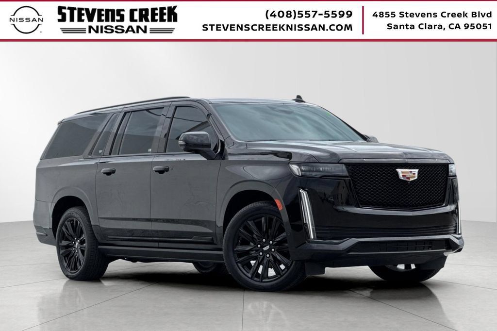 Used 2022 Cadillac Escalade ESV Sport w/ Touring Package AWD/4WD image 1