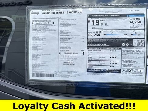 New 2025 Jeep Wagoneer Series II w/ Premium Group I image 40