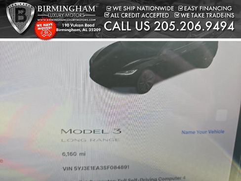 Used 2025 Tesla Model 3 Long Range RWD image 2
