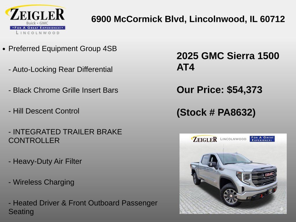 Used 2025 GMC Sierra 1500 AT4 AWD/4WD image 18