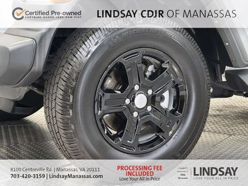 Certified 2022 Jeep Wrangler Unlimited Sport AWD/4WD image 12
