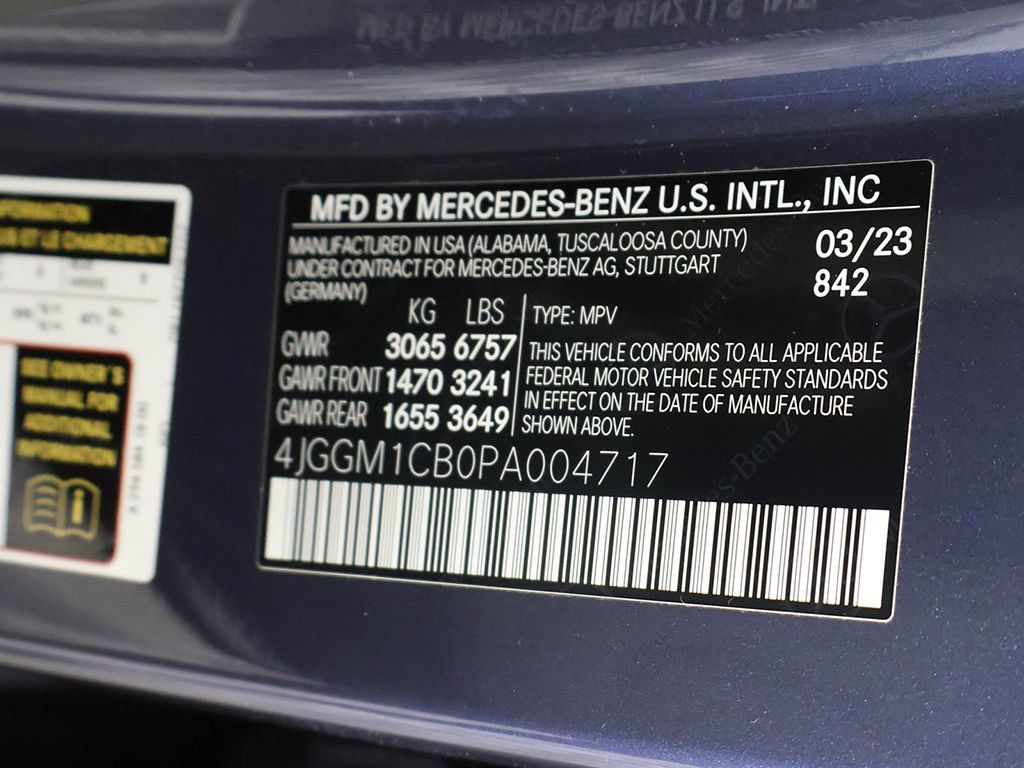 Used 2023 Mercedes-Benz EQE 350+ 4MATIC SUV w/ Exclusive Trim Package image 56