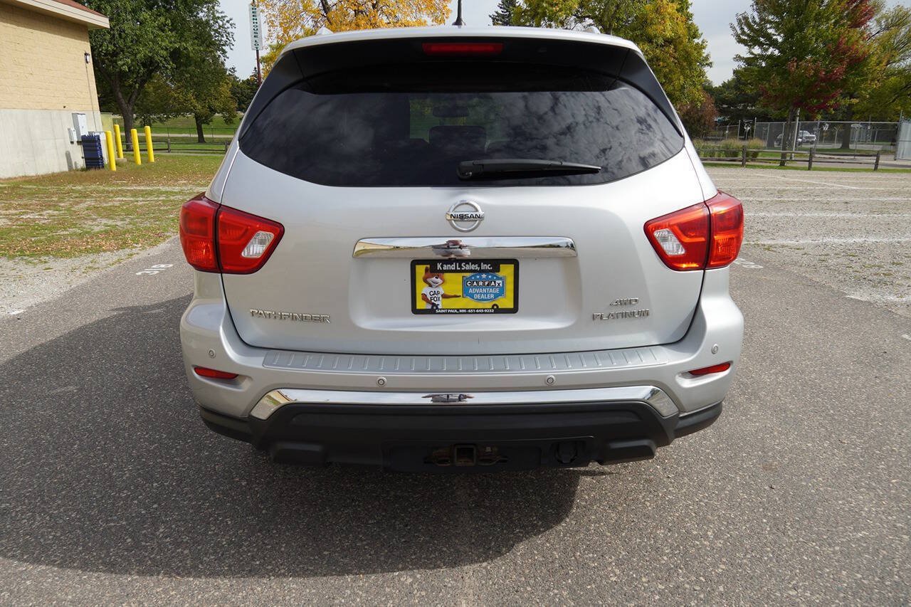 Used 2017 Nissan Pathfinder Platinum w/ Cargo Package AWD/4WD image 31