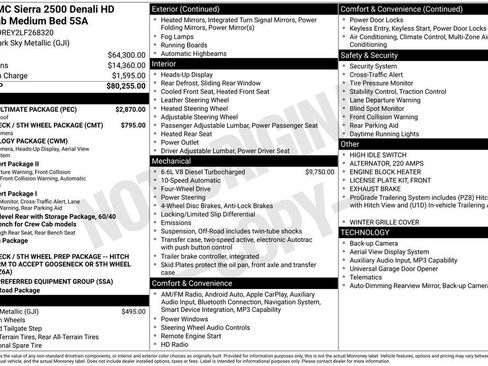 Used 2020 GMC Sierra 2500 Denali w/ Denali Ultimate Package image 4