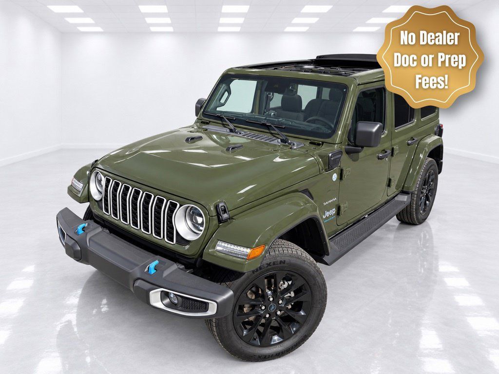 Used 2024 Jeep Wrangler Unlimited Sahara w/ Safety Group AWD/4WD image 1