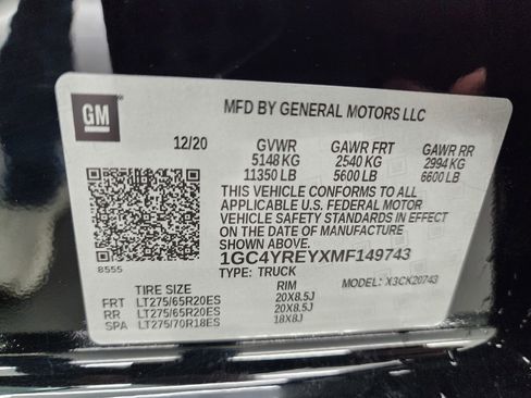 Used 2021 Chevrolet Silverado 2500 High Country w/ Z71 Off-Road Package image 60