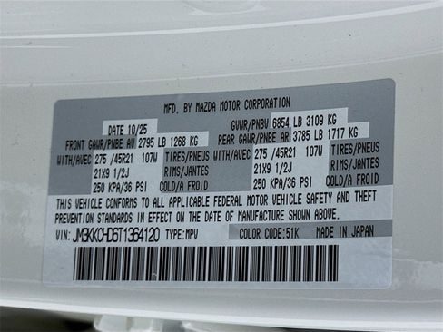 New 2026 MAZDA CX-90 3.3 Turbo w/ Premium Sport Pkg image 27