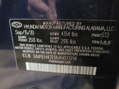 Used 2021 Hyundai Sonata Limited image 33