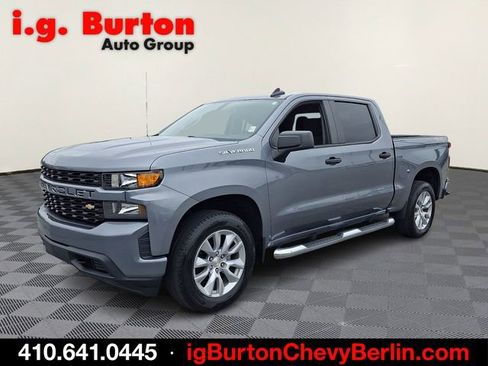 Certified 2020 Chevrolet Silverado 1500 Custom w/ Custom Value Package AWD/4WD image 3