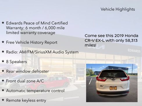 Used 2019 Honda CR-V EX-L image 10