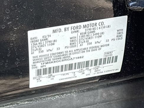 Used 2024 Ford Explorer ST w/ Equipment Group 401A AWD/4WD image 35