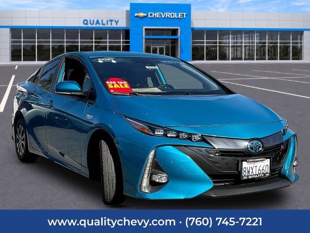 Used 2021 Toyota Prius Prime Limited w/ Carpet Mat Package (TMS) FWD image 1