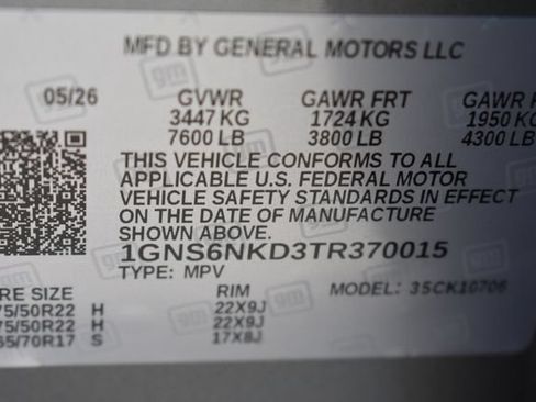 New 2026 Chevrolet Tahoe LT AWD/4WD image 41