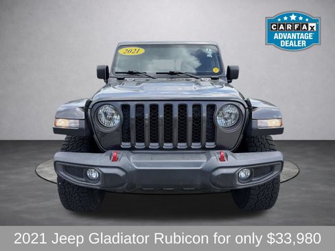 Used 2021 Jeep Gladiator Rubicon w/ Trailer Tow Package AWD/4WD image 6