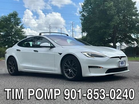 Used 2021 Tesla Model S Plaid AWD/4WD image 4