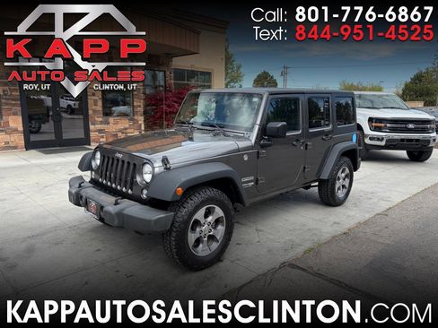 Used 2018 Jeep Wrangler Unlimited Sport S AWD/4WD image 1