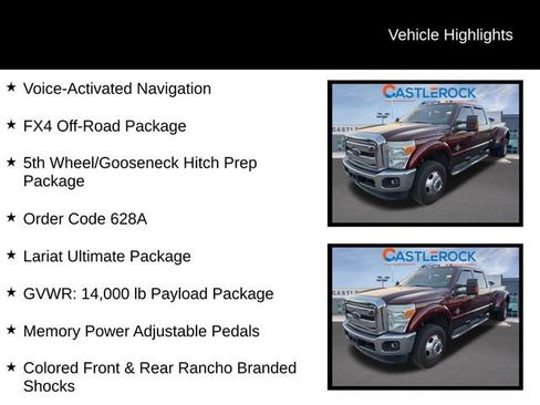 Used 2016 Ford F350 Lariat w/ Lariat Ultimate Package image 9