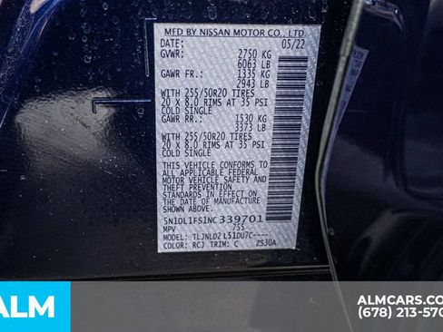 Used 2022 INFINITI QX60 Luxe w/ Cargo Package image 63