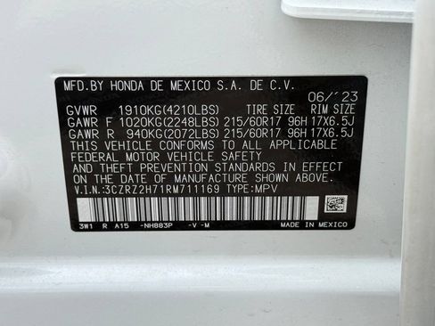 Used 2024 Honda HR-V EX-L image 24