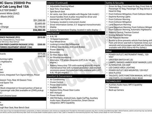 New 2025 GMC Sierra 2500 Pro w/ Convenience Package image 24