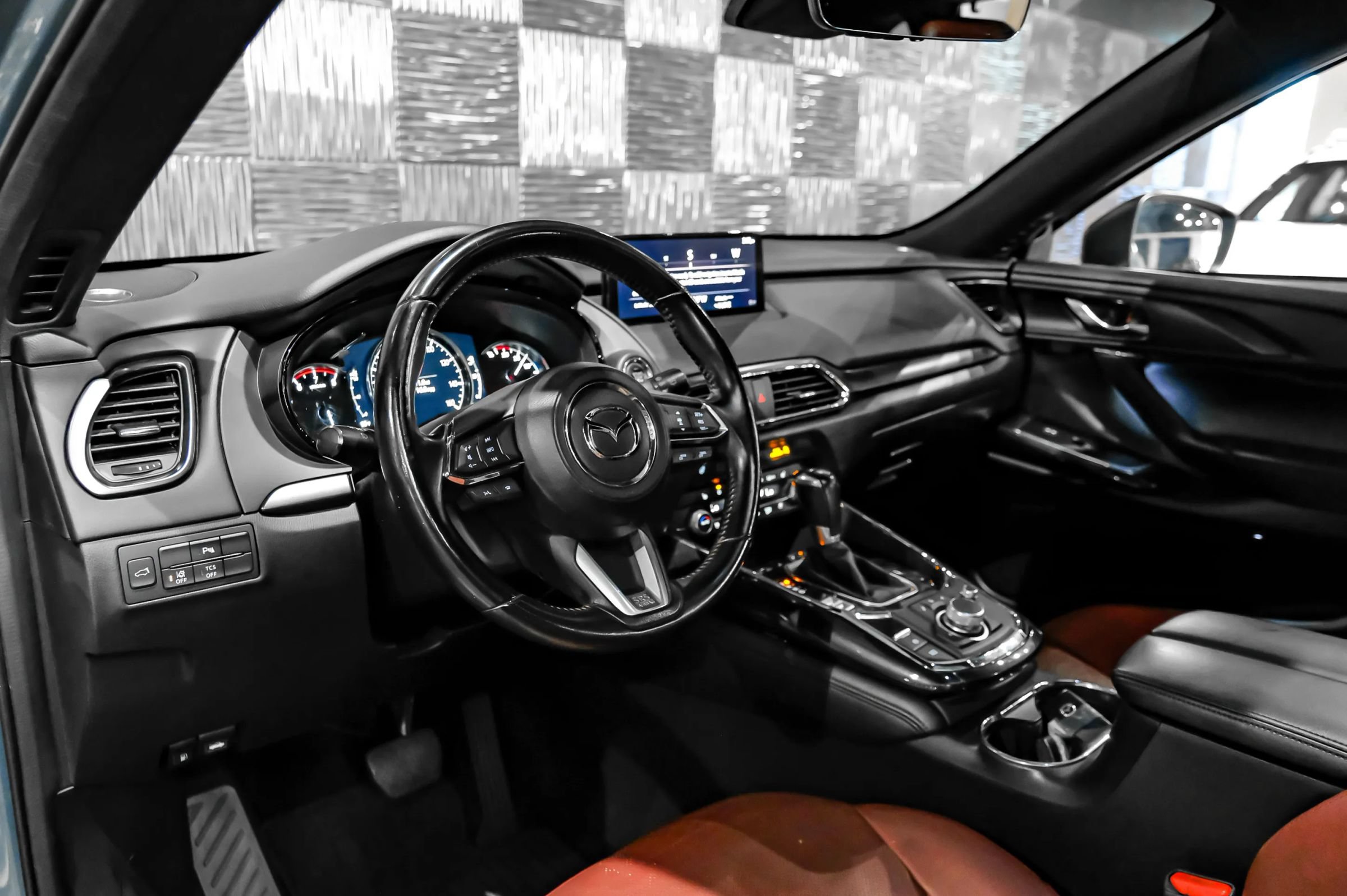 Used 2021 MAZDA CX-9 Carbon Edition FWD image 3