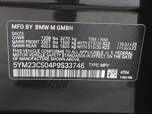 Used 2023 BMW XM AWD/4WD image 27