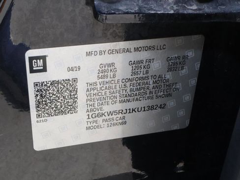 Used 2019 Cadillac CT6 V w/ Driver Assist Package image 27