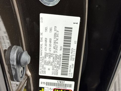 New 2025 Toyota Tundra 1794 Edition AWD/4WD image 27