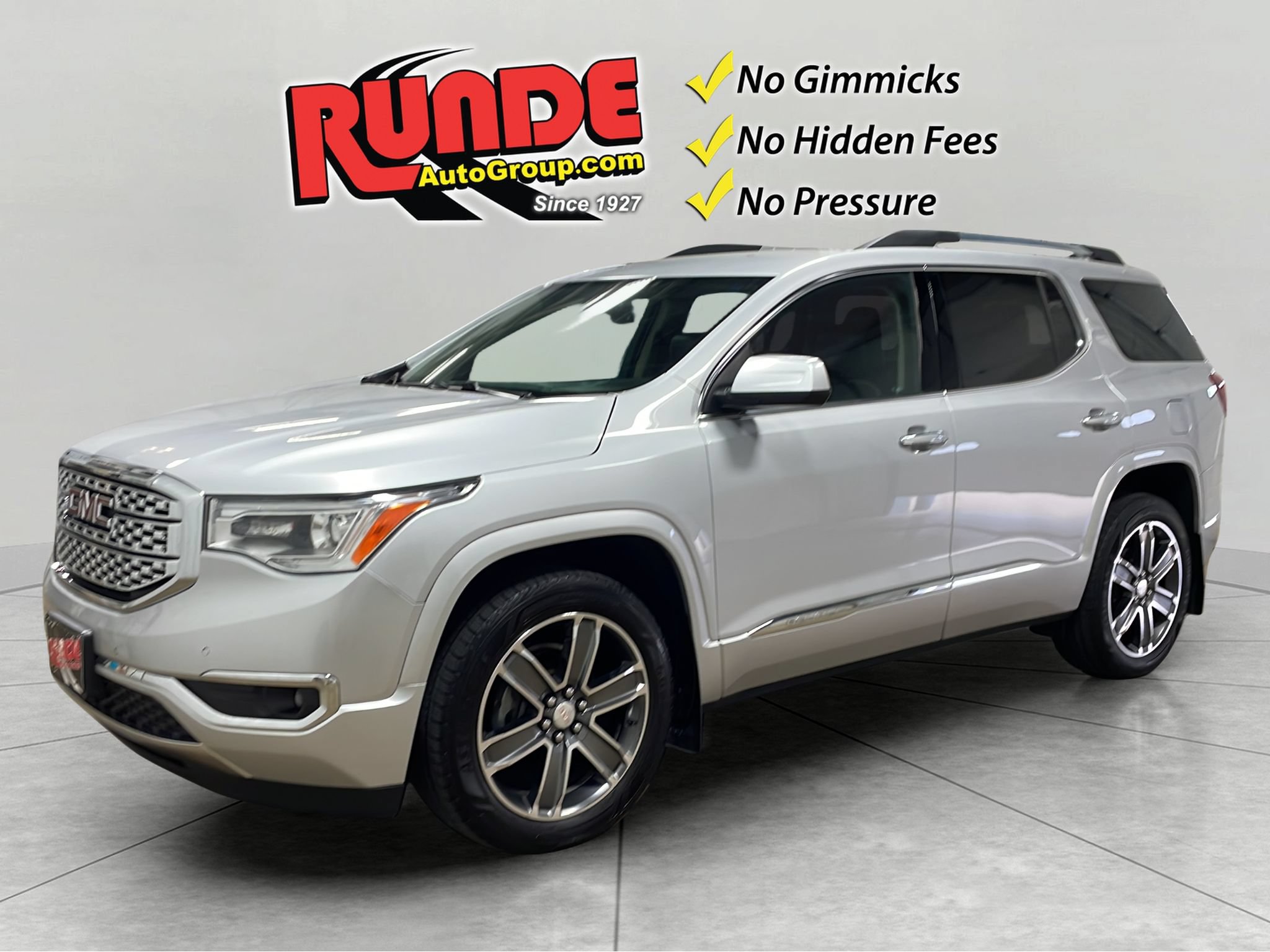 Used 2018 GMC Acadia Denali w/ LPO, Floor Liner Package AWD/4WD image 1