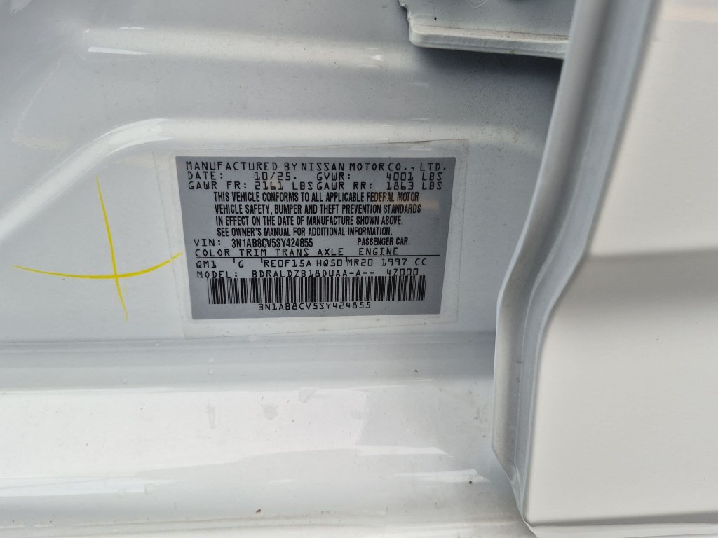 Used 2025 Nissan Sentra SV w/ All-Weather Package FWD image 30