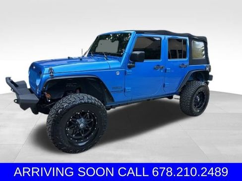 Used 2015 Jeep Wrangler Unlimited Sport w/ Quick Order Package 24S AWD/4WD image 1