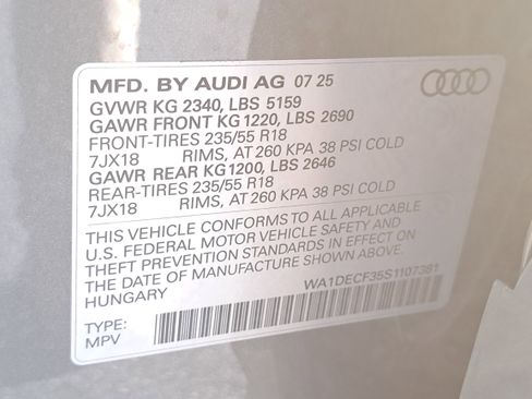 New 2025 Audi Q3 2.0T Premium image 33