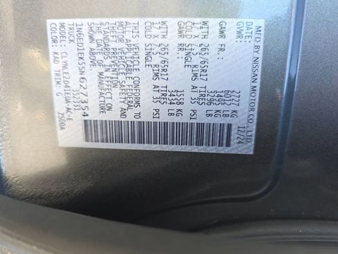 Used 2025 Nissan Frontier SL AWD/4WD image 35
