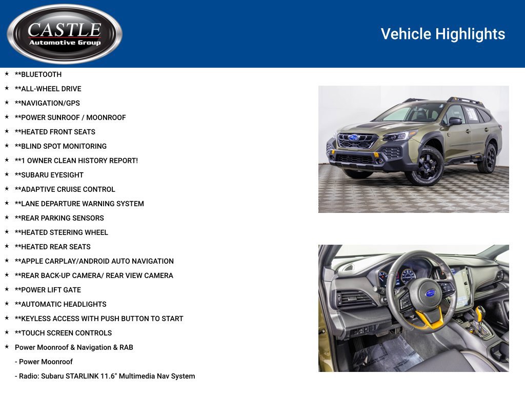 Used 2024 Subaru Outback Wilderness AWD/4WD image 3
