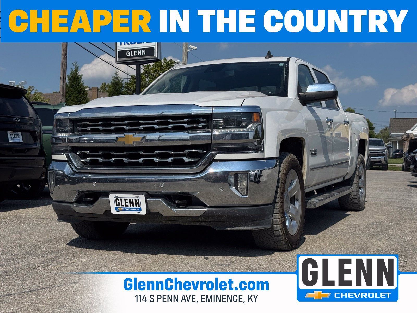 Used 2018 Chevrolet Silverado 1500 LTZ w/ Texas Edition AWD/4WD image 1