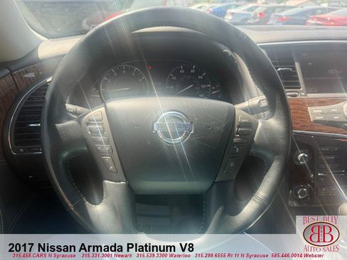 Used 2017 Nissan Armada Platinum w/ Captain Seat Package AWD/4WD image 18