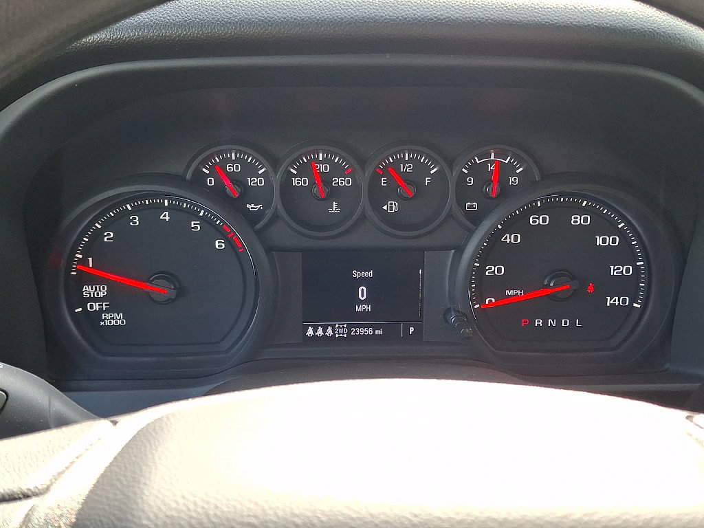 Used 2024 Chevrolet Silverado 1500 Custom w/ Turbomax Blackout Package AWD/4WD image 20