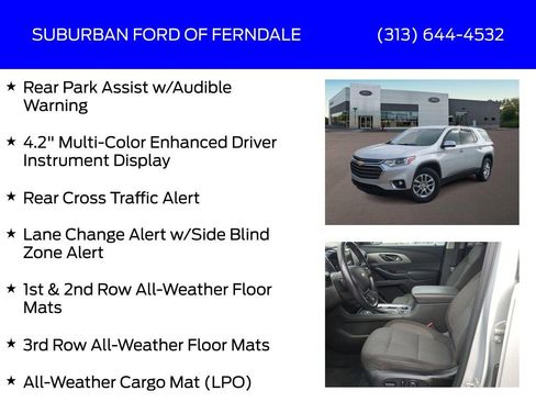 Used 2019 Chevrolet Traverse LT image 21